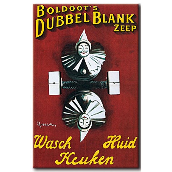 Boldoots Dubbel Blank Zeep, Leonetto Cappiello,כרזות קוסמטיקה