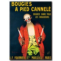 Bougies a Pied cannele