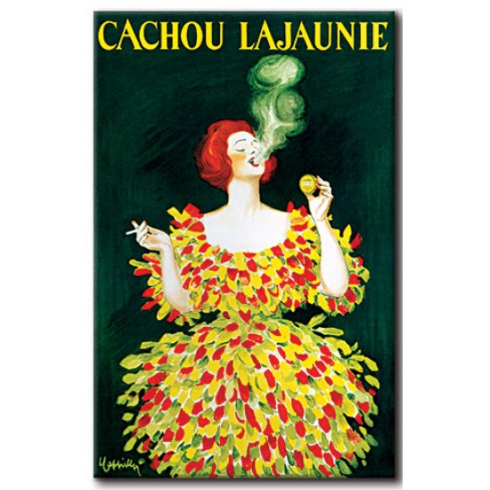 Cachou Lajaunie, Leonetto Cappiello,כרזות סיגריות וטבק