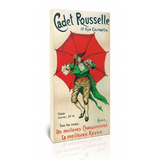 Cadet Rousselle, Leonetto Cappiello,כרזות הופעות ומסיבות