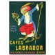 Cafe Labrador, Leonetto Cappiello,כרזות אוכל ושתיה