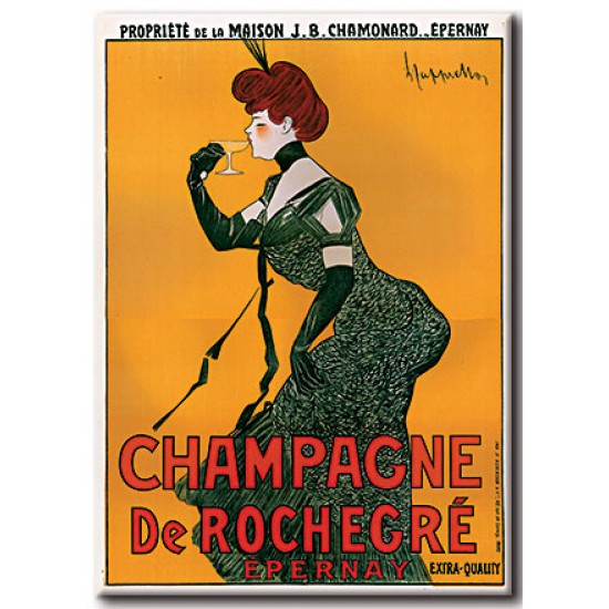 Champagne De Rochegre, Leonetto Cappiello,כרזות אלכוהול