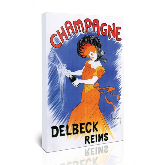 Champagne Delbeck Reims, Leonetto Cappiello,כרזות אלכוהול