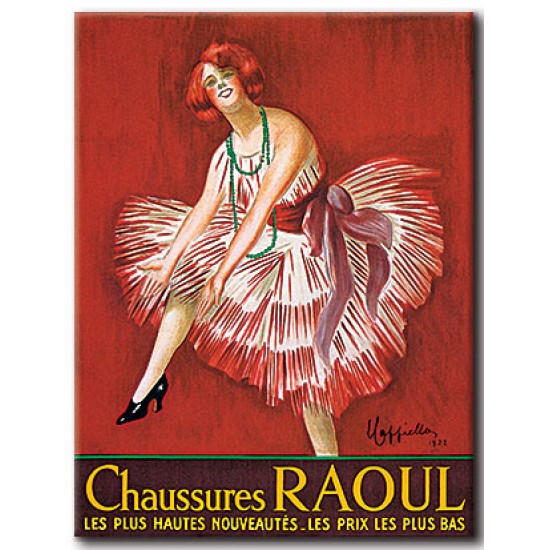 Chaussures Raoul, Leonetto Cappiello,כרזות ביגוד ואופנה