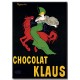 Chocolat Klaus, Leonetto Cappiello,כרזות אוכל ושתיה