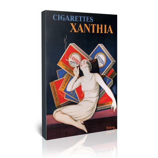 Cigarettes Xanthia, Leonetto Cappiello,כרזות סיגריות וטבק