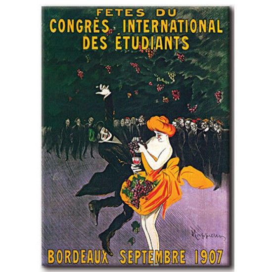 Congres International des Etudiants, Leonetto Cappiello,כרזות הופעות ומסיבות