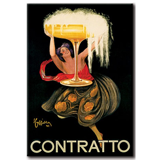 Contratto, Leonetto Cappiello,כרזות אלכוהול