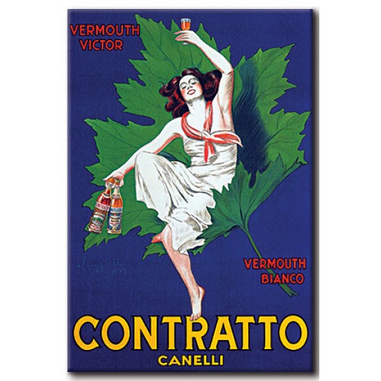 Contratto Canelli, Leonetto Cappiello,כרזות אלכוהול