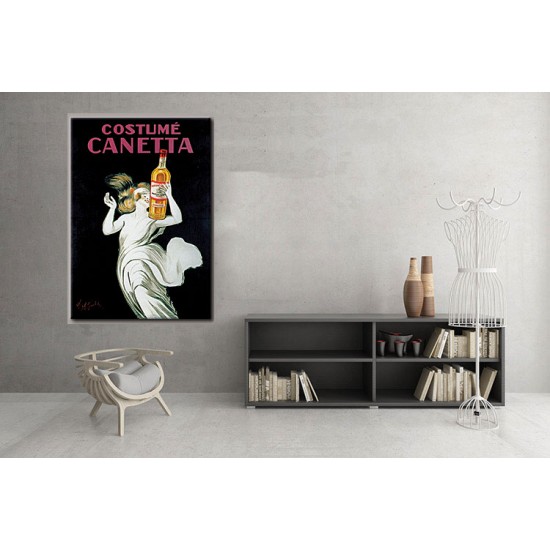 Costume Canetta, Leonetto Cappiello,כרזות אלכוהול