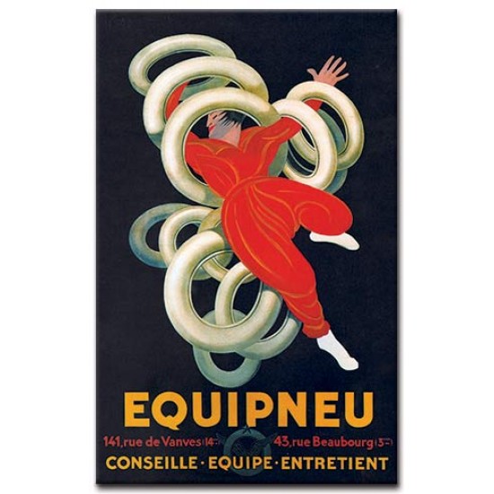 Equipneu, Leonetto Cappiello,כרזות כלי רכב