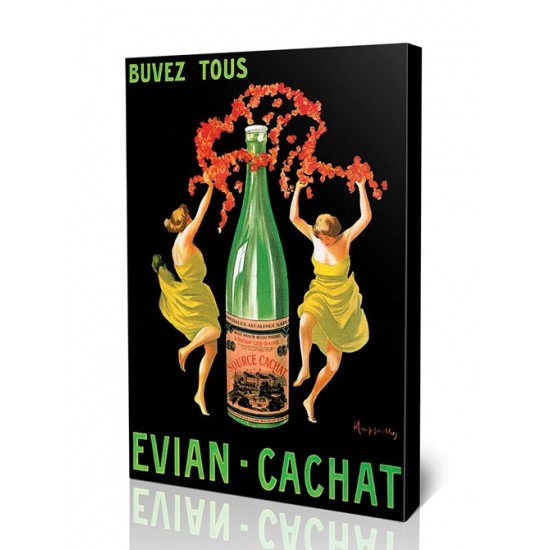 Evian Cachat, Leonetto Cappiello,כרזות אוכל ושתיה