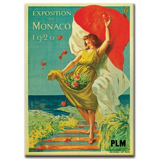 Exposition de Monaco 1920, Leonetto Cappiello,כרזות תיאטרון ותערוכות