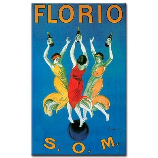 Florio, Leonetto Cappiello,כרזות אלכוהול