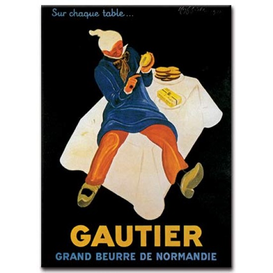 Gautier, Leonetto Cappiello,כרזות אוכל ושתיה