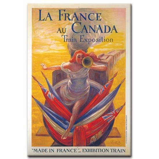 La France au Canada, Leonetto Cappiello,כרזות תיאטרון ותערוכות