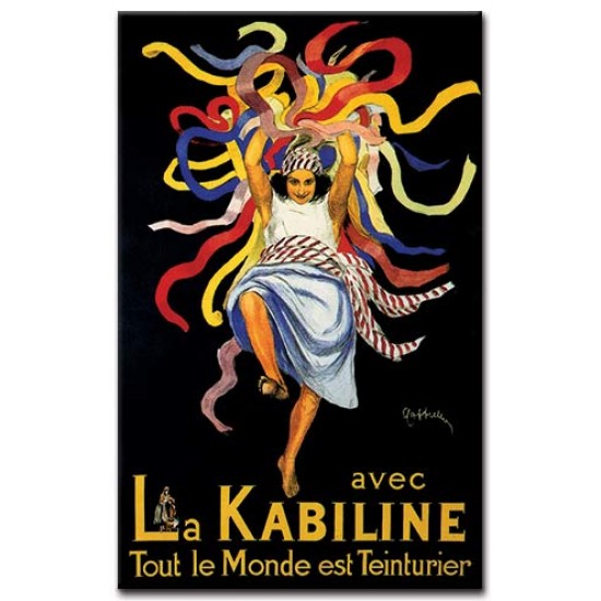 La Kabiline, Leonetto Cappiello,כרזות ביגוד ואופנה