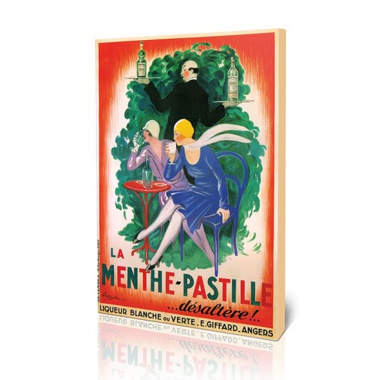 La Menthe Pastille, Leonetto Cappiello,כרזות אלכוהול