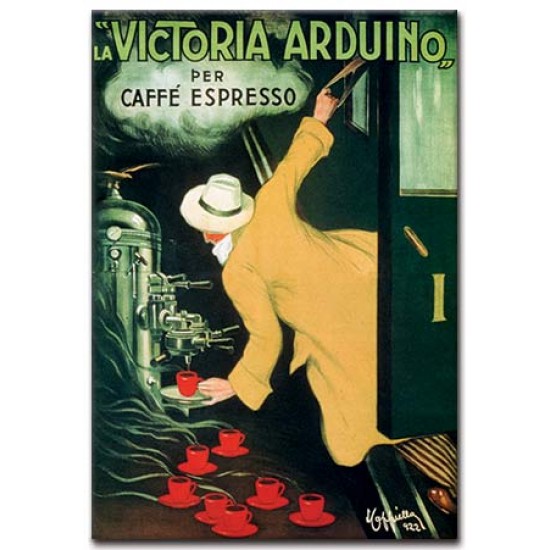 La Victoria Arduino, Leonetto Cappiello,כרזות אוכל ושתיה