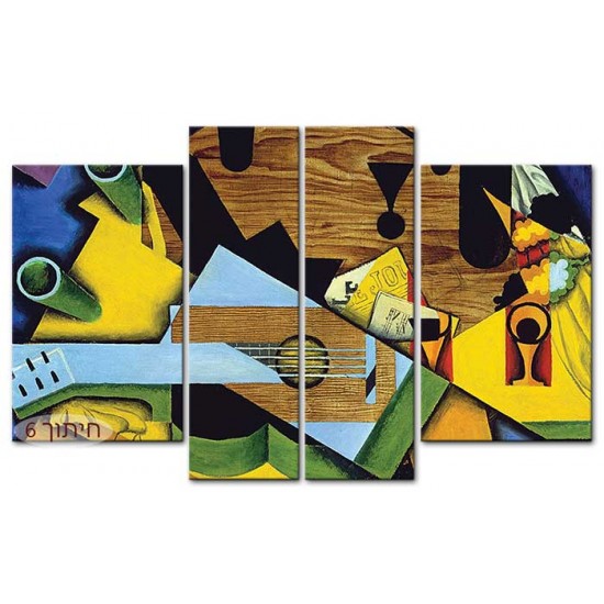 טבע דומם וגיטרה - Juan Gris