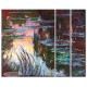 חבצלות מים, שקיעה - Claude Monet
