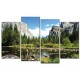 פארק יוסמיטי, ארהב,  תמונת נוף בחלקים