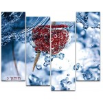 פטל בכוס זכוכית