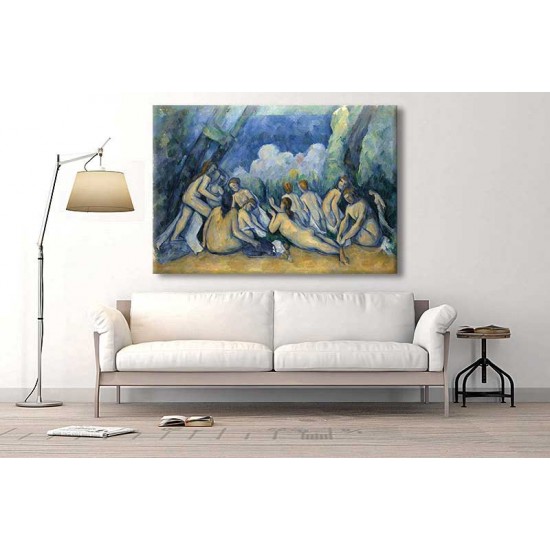 רוחצות - Paul Cézanne