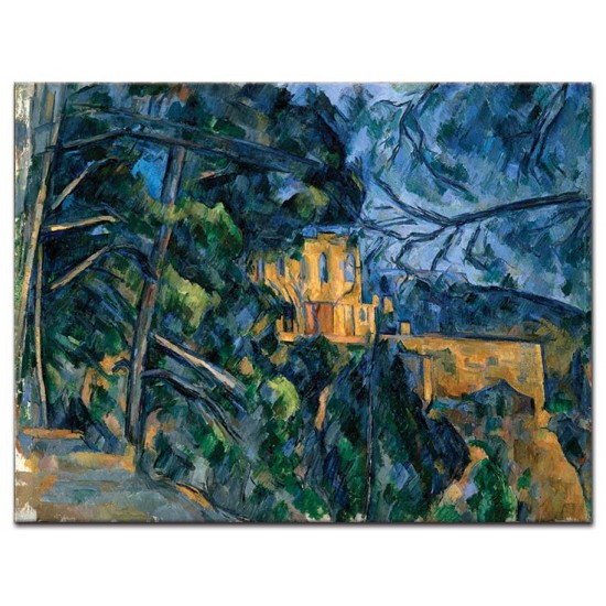 הטירה השחורה - Paul Cézanne