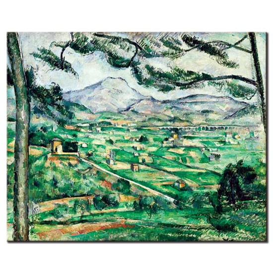 הר סנט ויקטואר - Paul Cézanne