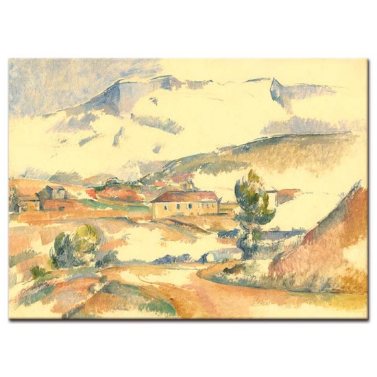 הר סנט ויקטואר , ליד גרדנה - Paul Cézanne