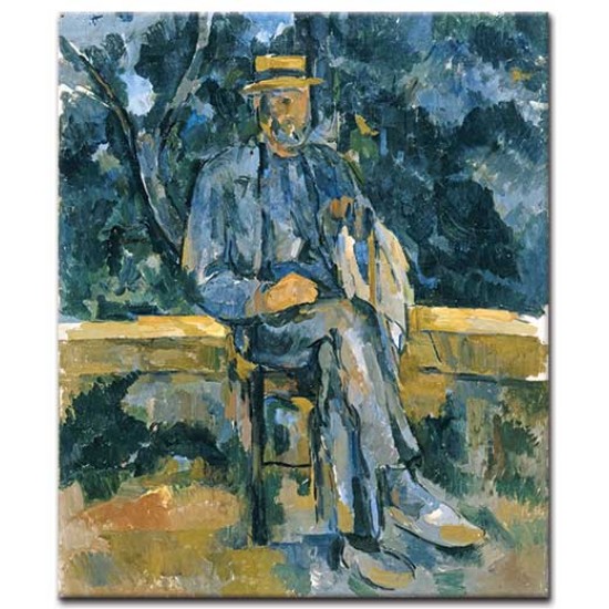 דיוקן של איכר - Paul Cézanne