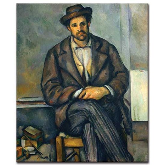 איכר יושב - Paul Cézanne