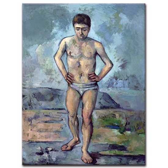 רוחץ - Paul Cézanne