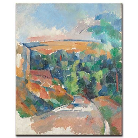 העיקול בדרך - Paul Cézanne