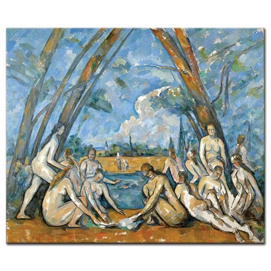 הרוחצות הגדולות - Paul Cézanne