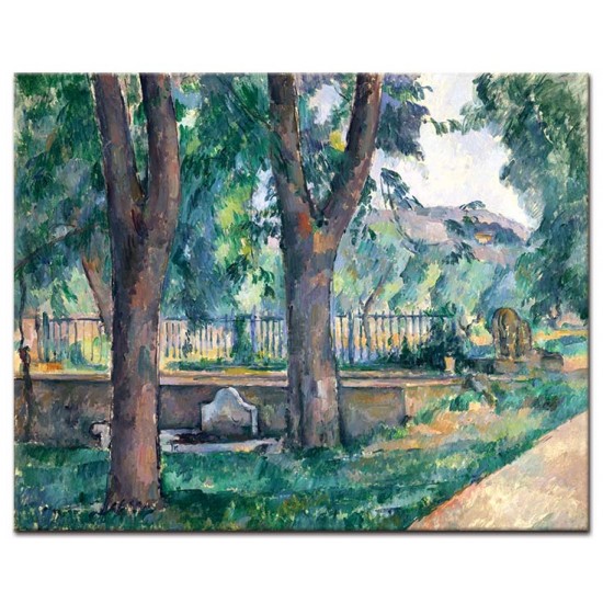 הבריכה בגאס דה בופאן - Paul Cézanne