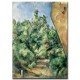 הסלע האדום - Paul Cézanne