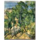 נוף לים באסטק - Paul Cézanne