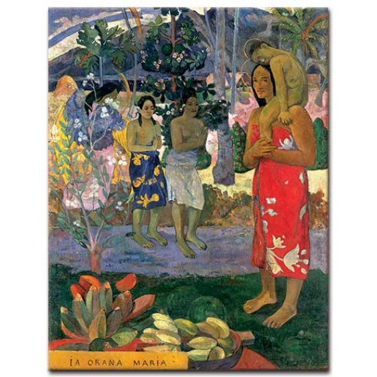 הללו את מרי - Paul Gauguin