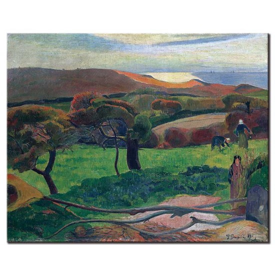הנוף מברטן - Paul Gauguin