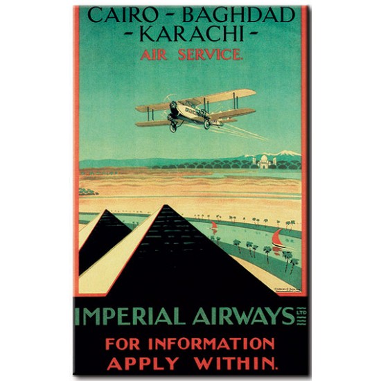 Imperial Airways,  כרזות תיירות