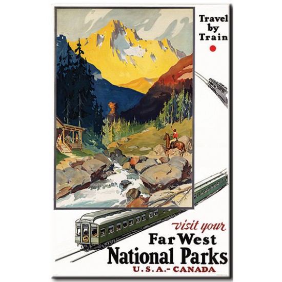 Far West National Parks,  כרזות תיירות