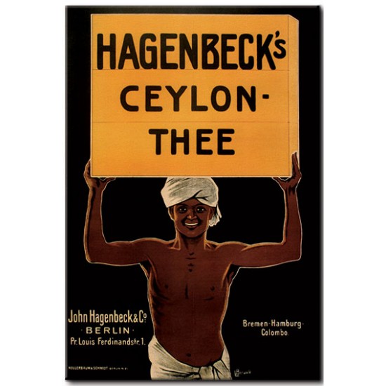 Hagenbecks Ceylon Thee - אוכל ושתיה - כרזות