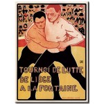 Wrestling Tournament of L'iege at La Fontaine