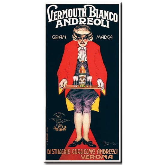 Vermouth Bianco Andreoli - אלכוהול - כרזות