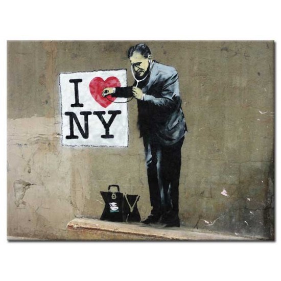 אוהב את ניו יורק, תמונת קנבס