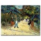 Entrance to the Public Gardens in Arles - Vincent van Gogh