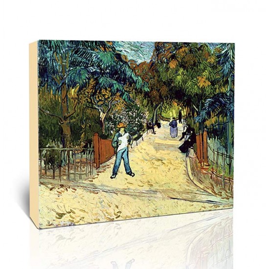 Entrance to the Public Gardens in Arles - Vincent van Gogh