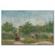 גינה במונמארט, זוג אוהבים - Vincent van Gogh